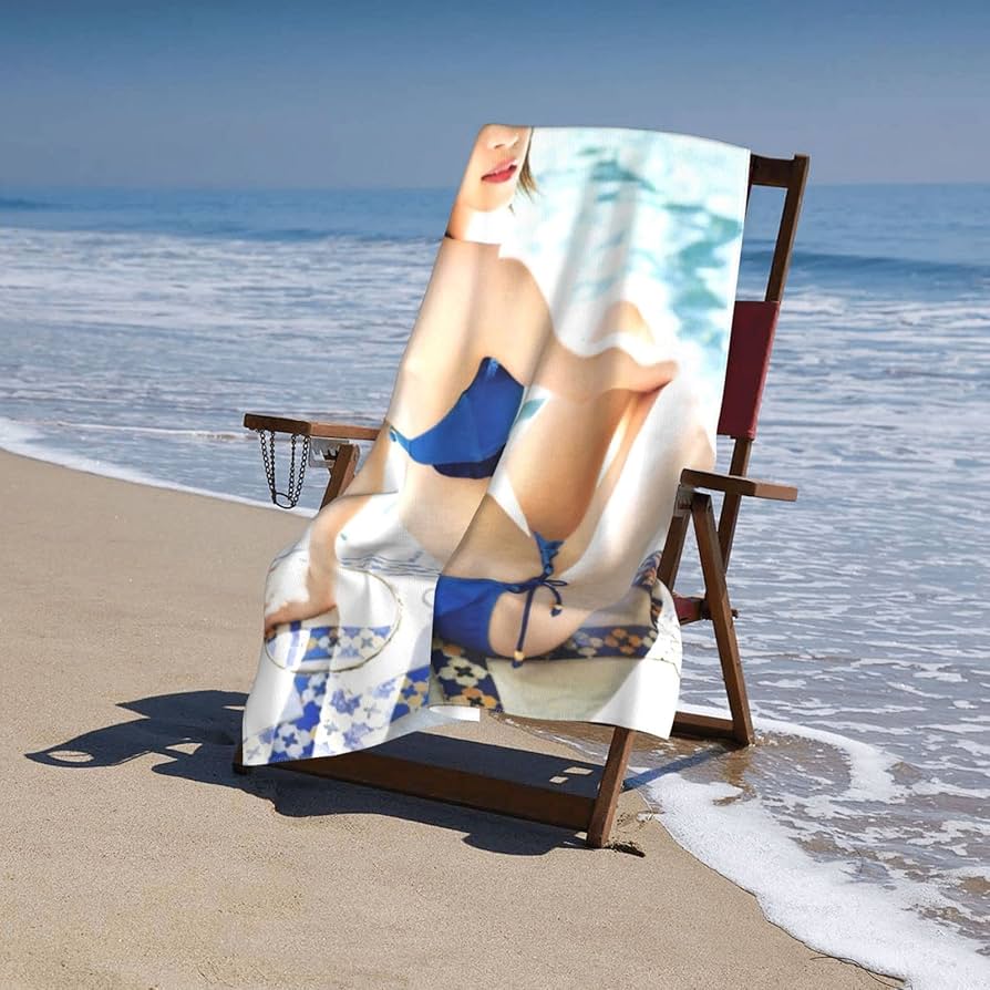 Amazon｜大判 バスタオル西野七瀬3 厚手 吸水 速乾 通気 ビーチタオル