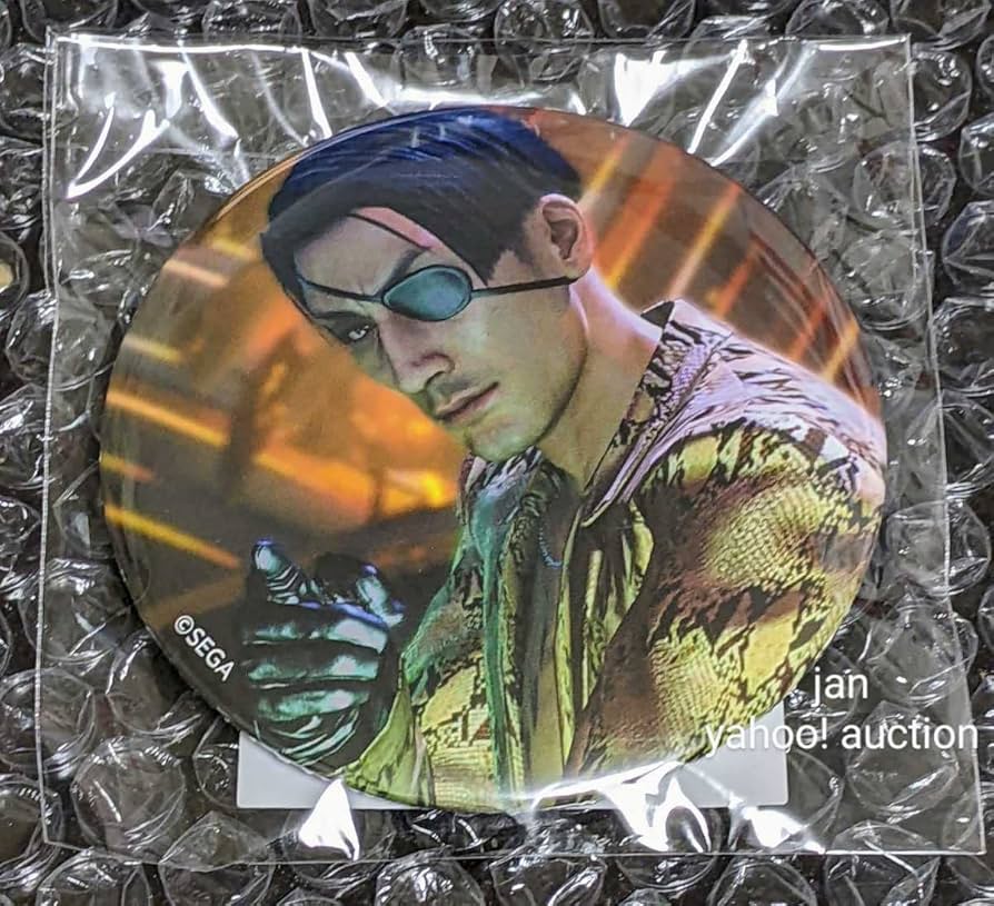 Amazon.co.jp: D賞 真島ヒストリー 75mm 缶バッジ D-6 D6 くじ引き堂