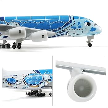 Amazon.co.jp: QIYUMOKE A380 1/300 ANAカラー ブルータートルスタイル