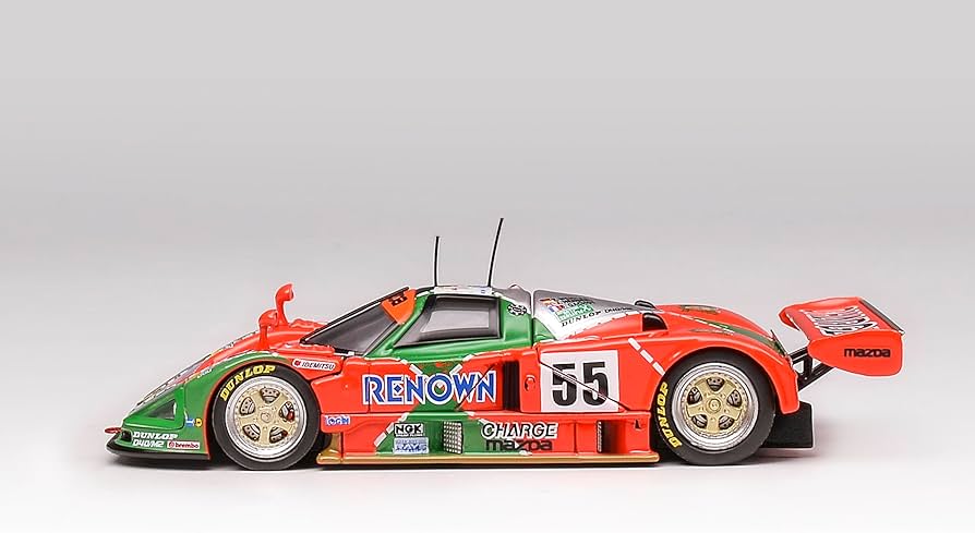 Amazon | MOTORHELIX 1/64 マツダ レナウン Mazda 787B RENOWN ルマン
