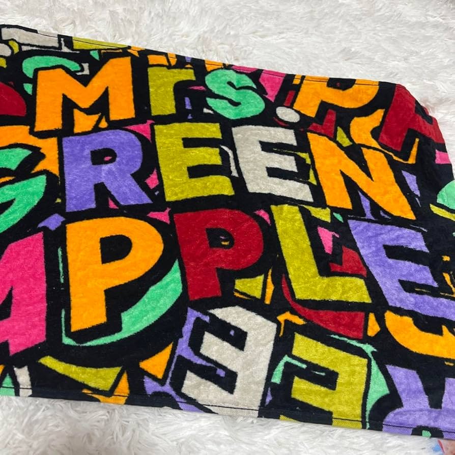 Amazon.co.jp: Mrs GREEN APPLEのフェスのグッズタオル : ホーム＆キッチン