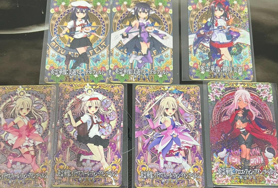 Fate fgo 英霊華像 イリヤ 美遊 クロエ Fate fgo 英霊華像 イリヤ 美遊