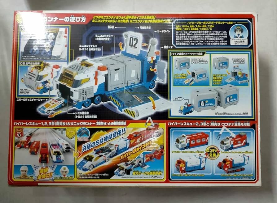 Amazon.co.jp: トミカ ハイパーブルーポリス ガードランナー TOMICA