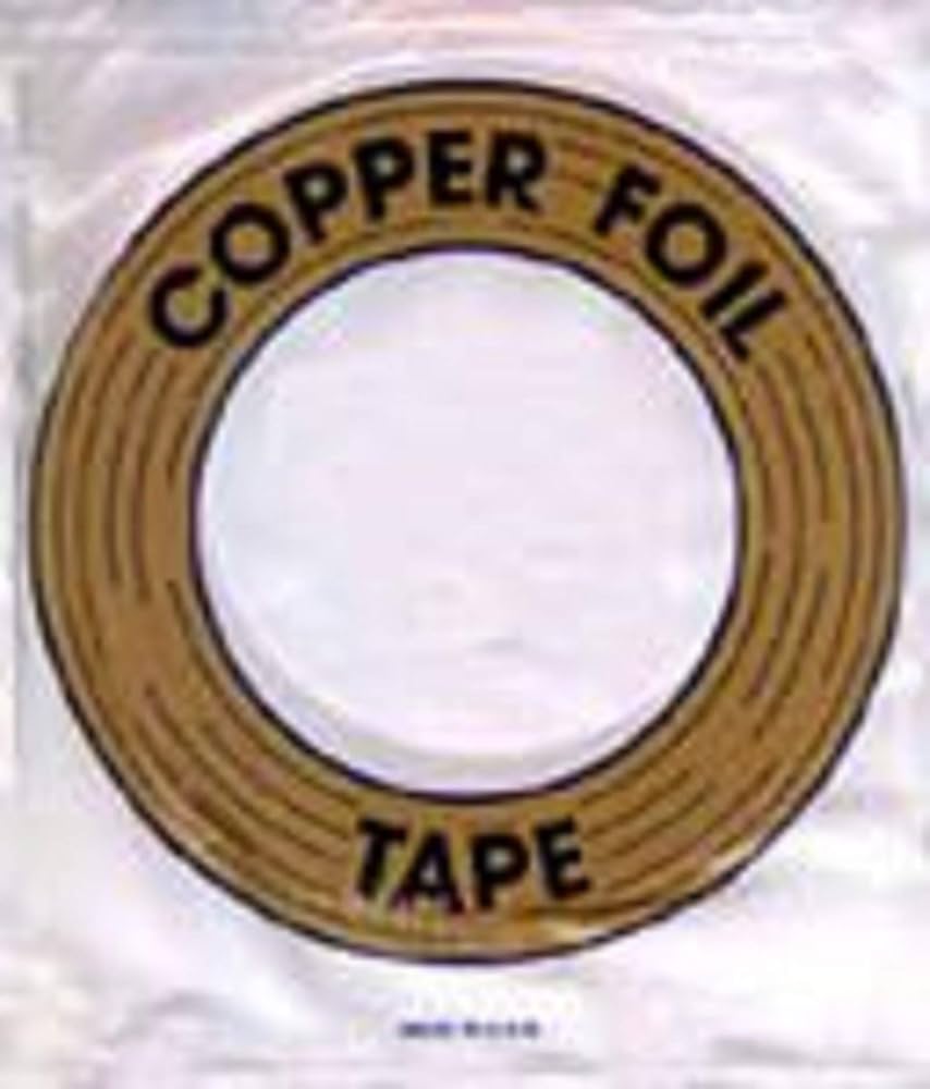 Amazon.com: Edco 3/16 Black Backed Copper Foil : Arts, Crafts & Sewing