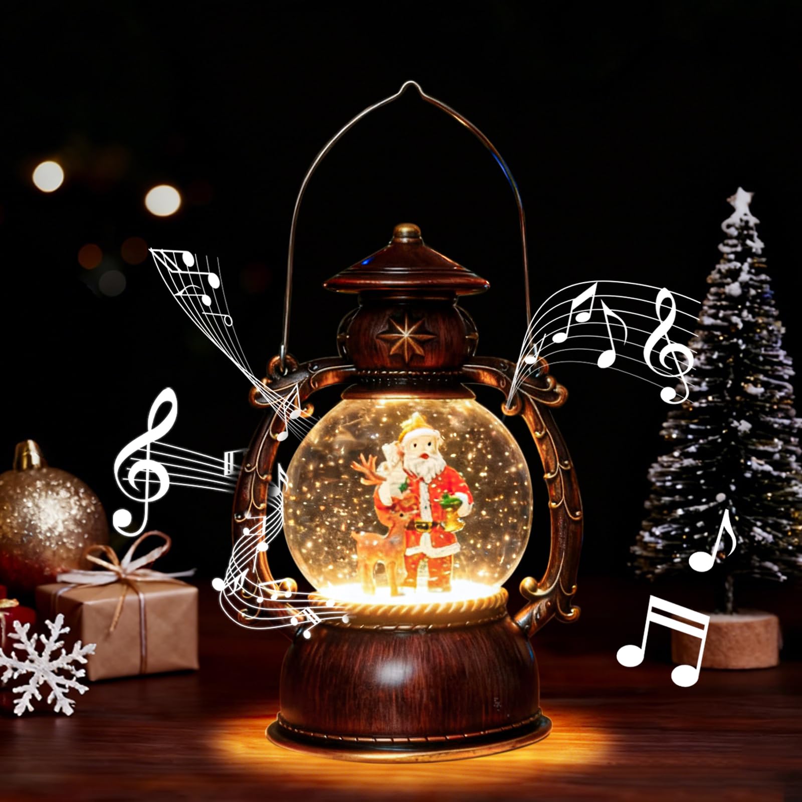 Amazon.co.jp: cshare スノードーム クリスマス スノードーム