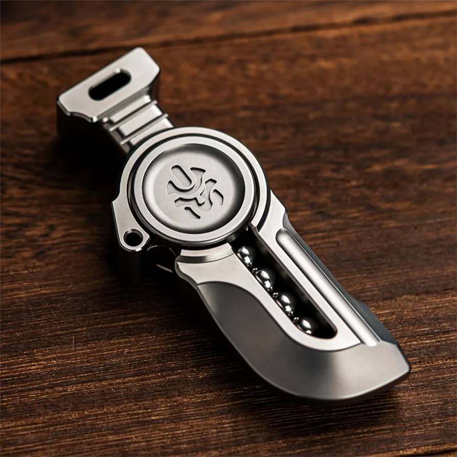 Amazon | WANWU EDC Kunwu フィジェットおもちゃ コンパクトラチェット