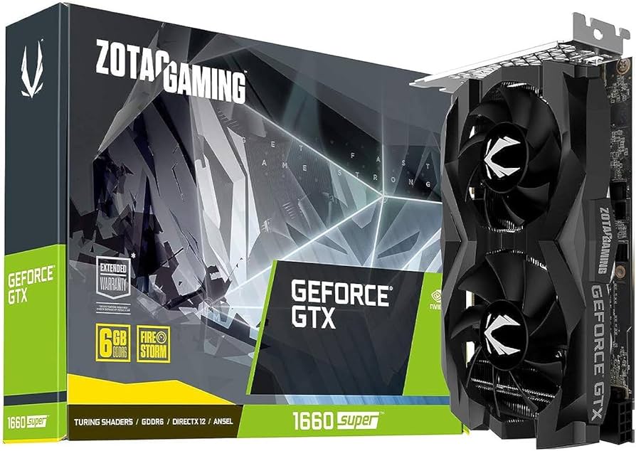ZOTAC Gaming GeForce GTX 1660 Super 6GB GDDR6 192-bit Gaming