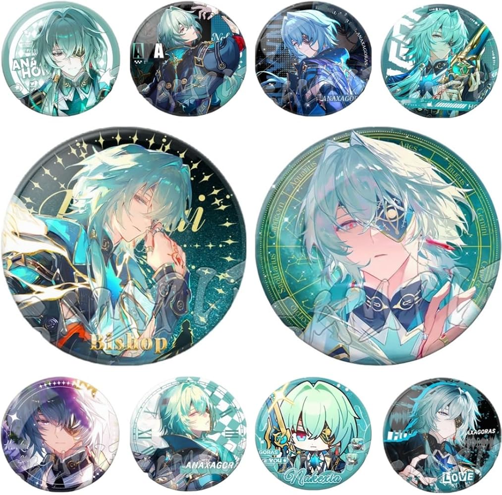 Amazon | YATIEY(アティ) 崩壊 スターレイル 缶バッジ アナイクス