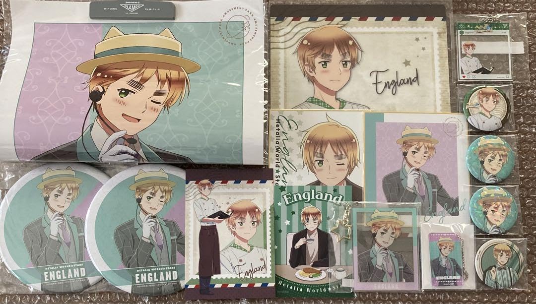 Amazon.co.jp: ヘタリア World☆Stars イギリス グッズ 売り セット