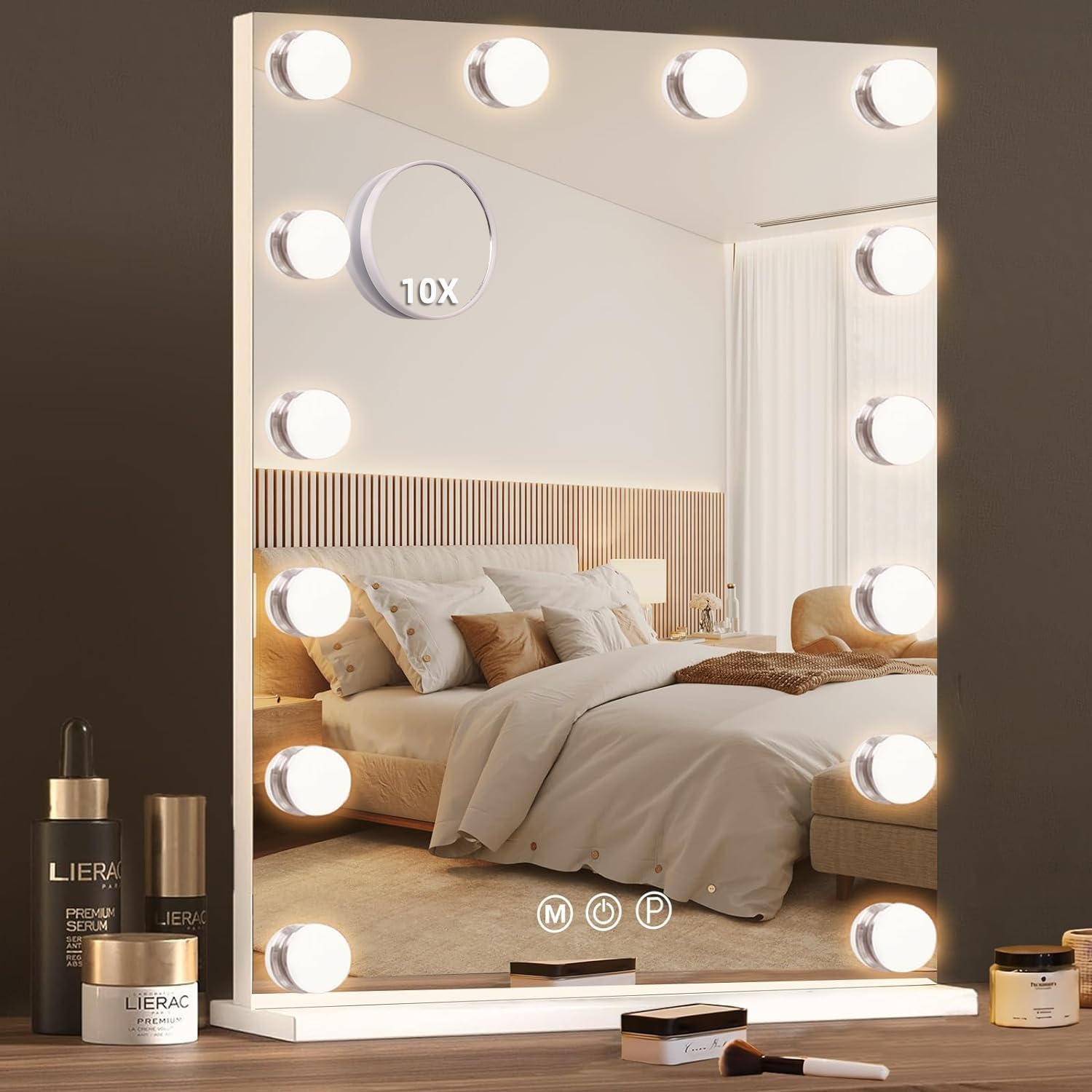 Amazon.co.jp: Hansong 女優ミラー ハリウッドミラー 女優鏡 化粧鏡