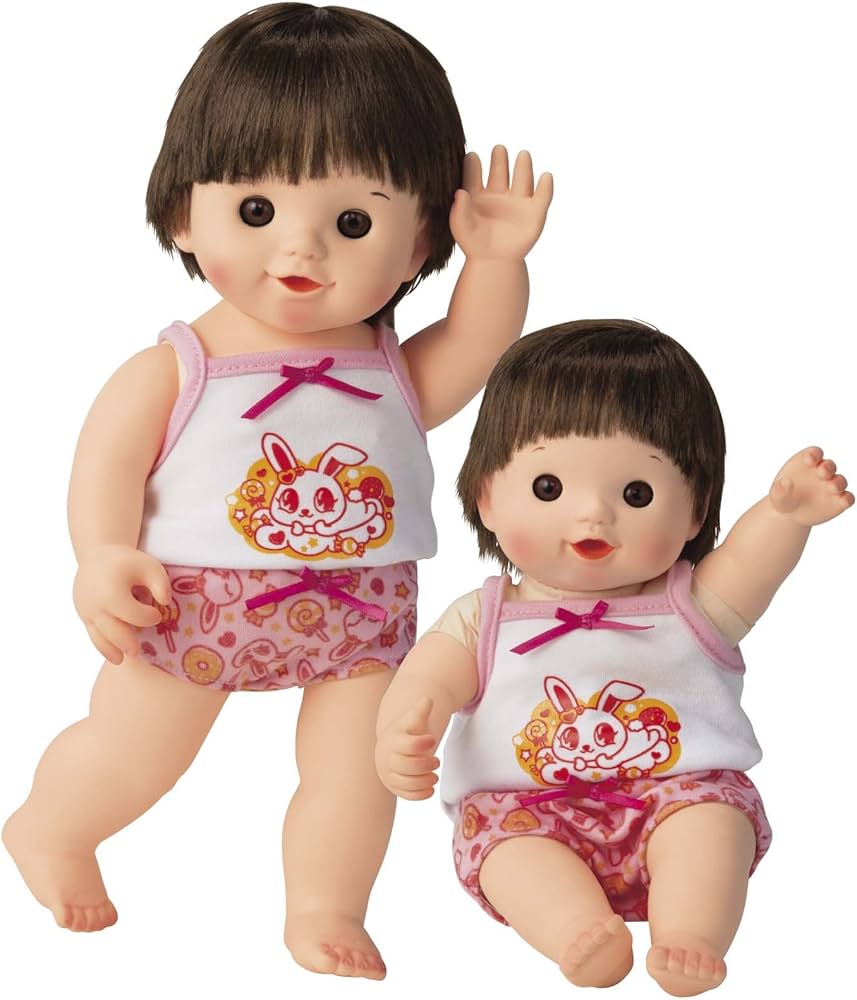 Amazon.co.jp: ぽぽちゃん 着せかえ うさちゃん柄お姉さんパンツ