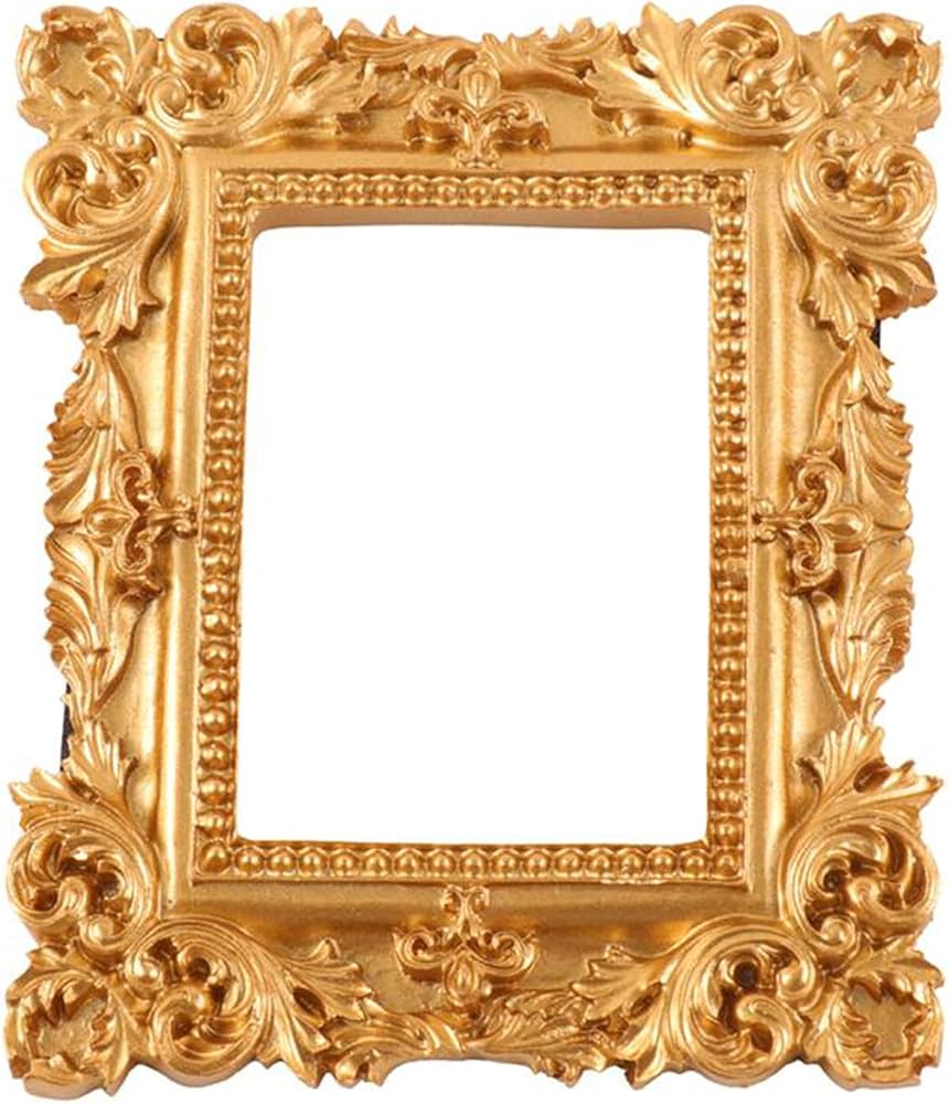 Amazon.co.jp: 豪華な額縁3.3x4インチ、ガラスフロント付きの豪華な