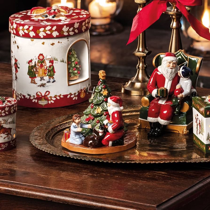 Amazon.com: Villeroy & Boch Christmas Santa in Armchair