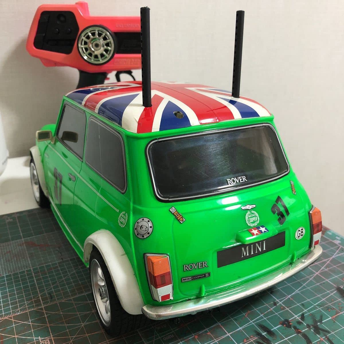 Amazon | タミヤ1/10 ローバーミニクーパー Mシャーシ プロポセット