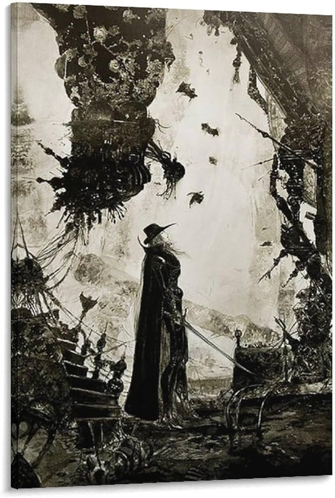 Amazon.co.jp: Yoshitaka Amano 壁の絵 天野喜孝ポスター 壁飾り