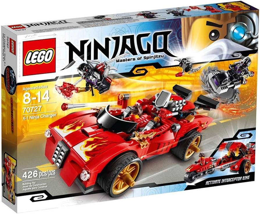 Amazon.com: LEGO Ninjago 70727 X-1 Ninja Charger : Toys & Games