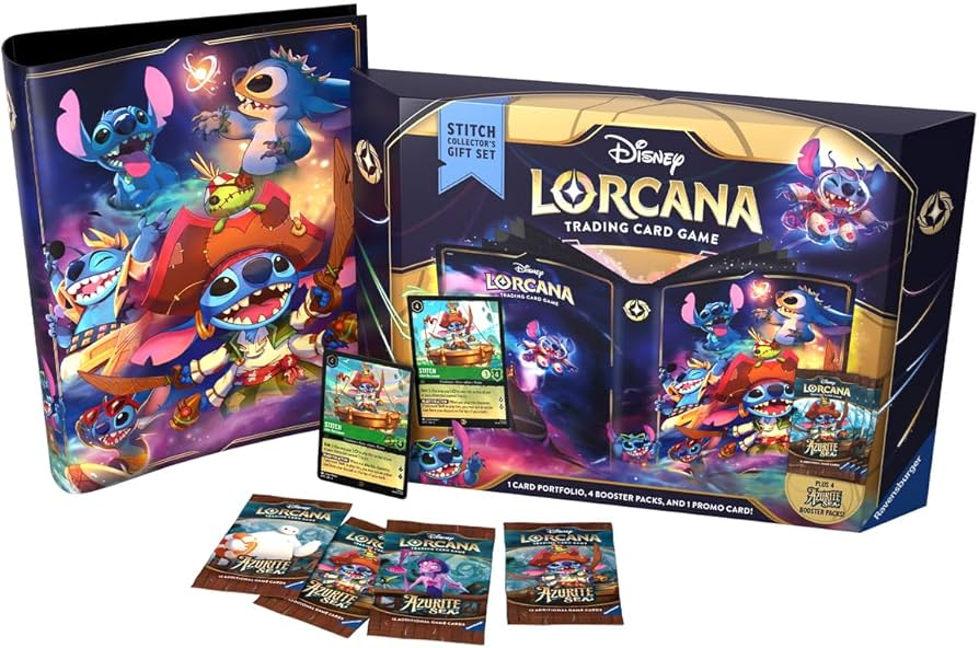 Amazon.com: Ravensburger Disney Lorcana TCG: Azurite Sea Stitch