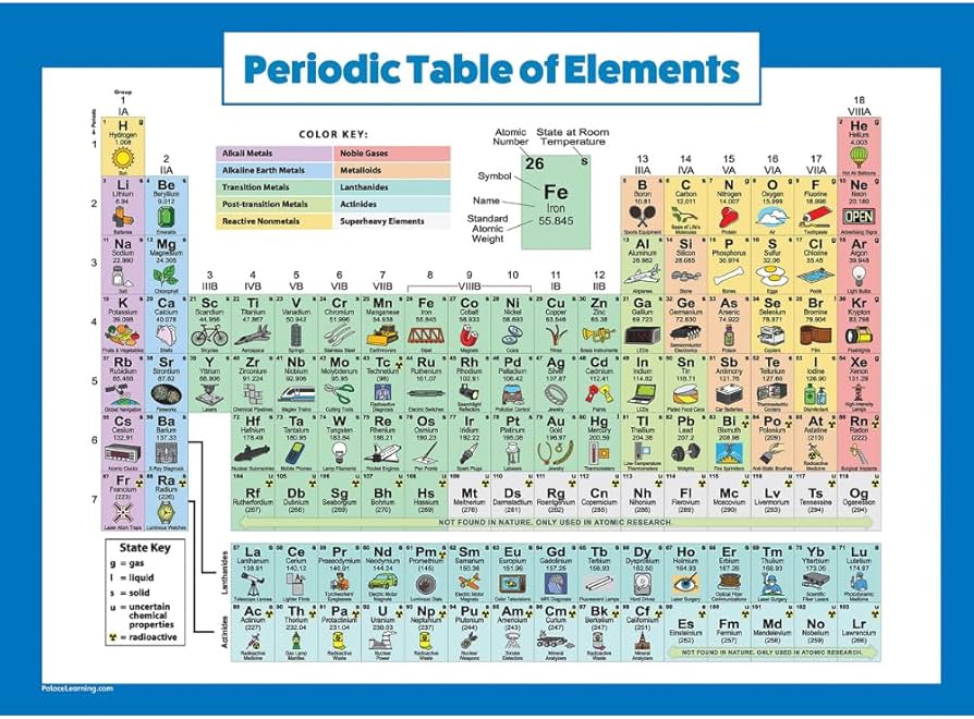 Amazon.co.jp: Palace Learning 子供のための元素周期表ポスター