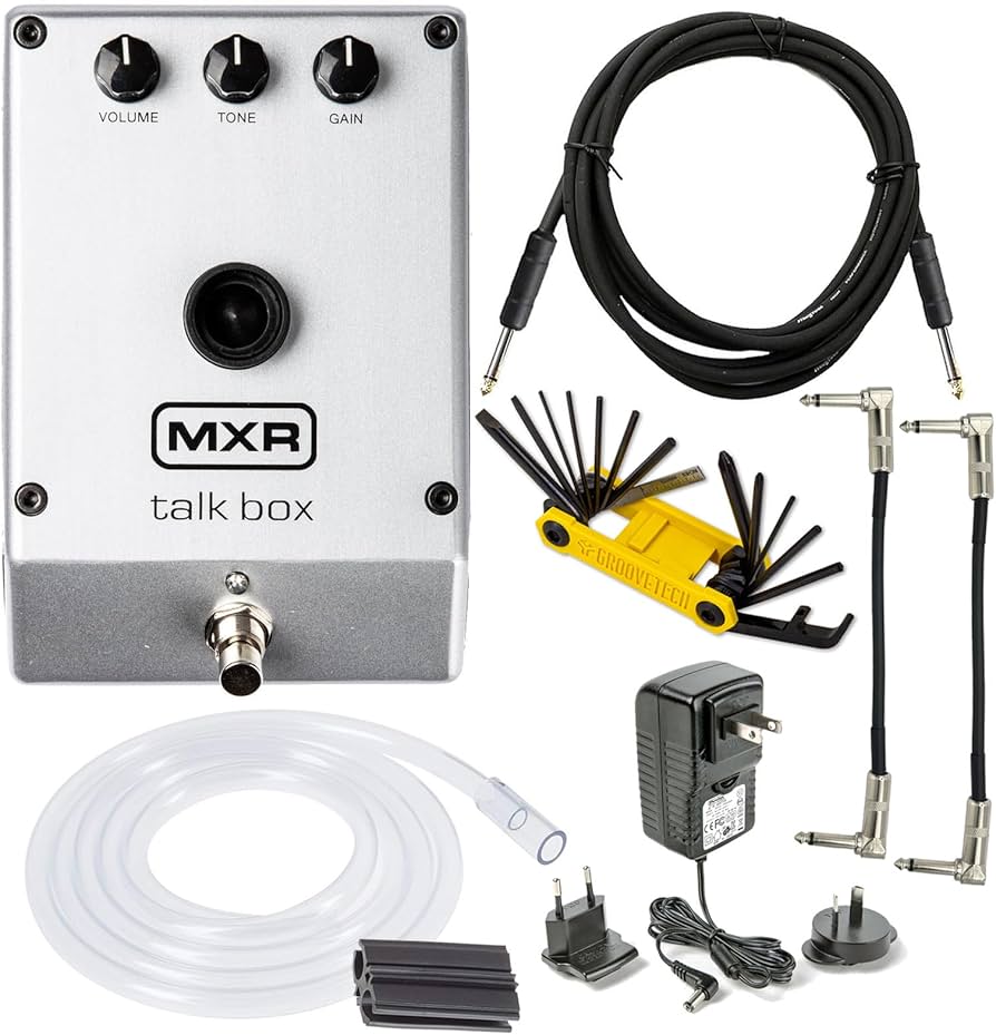 Amazon.com: MXR M222 TALK BOX Effects Pedal Voicebox for Guitar