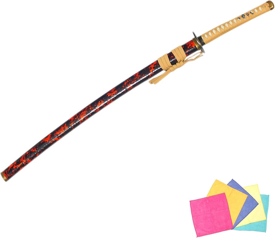 Amazon.co.jp: 匠刀房 模造刀剣 逆刃刀 大刀 茶糸仕様 刀袋付 クロス付