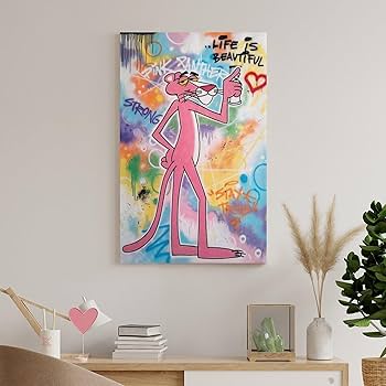Amazon.co.jp: Pink Panther ピンクパンサー ポスター ウォールアート