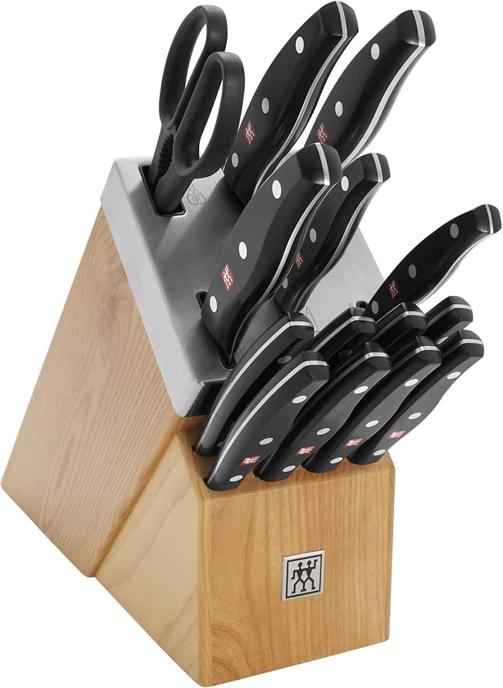 Amazon.com: ZWILLING TWIN Signature 15-pc Self-Sharpening Knife