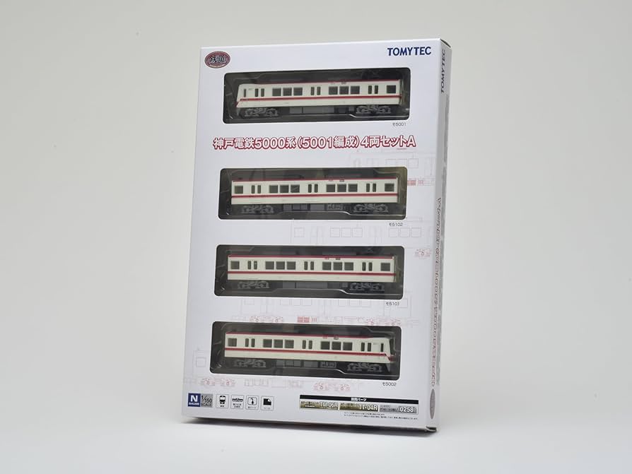 Amazon | 鉄道コレクション 鉄コレ 神戸電鉄5000系 5001編成 4両セット