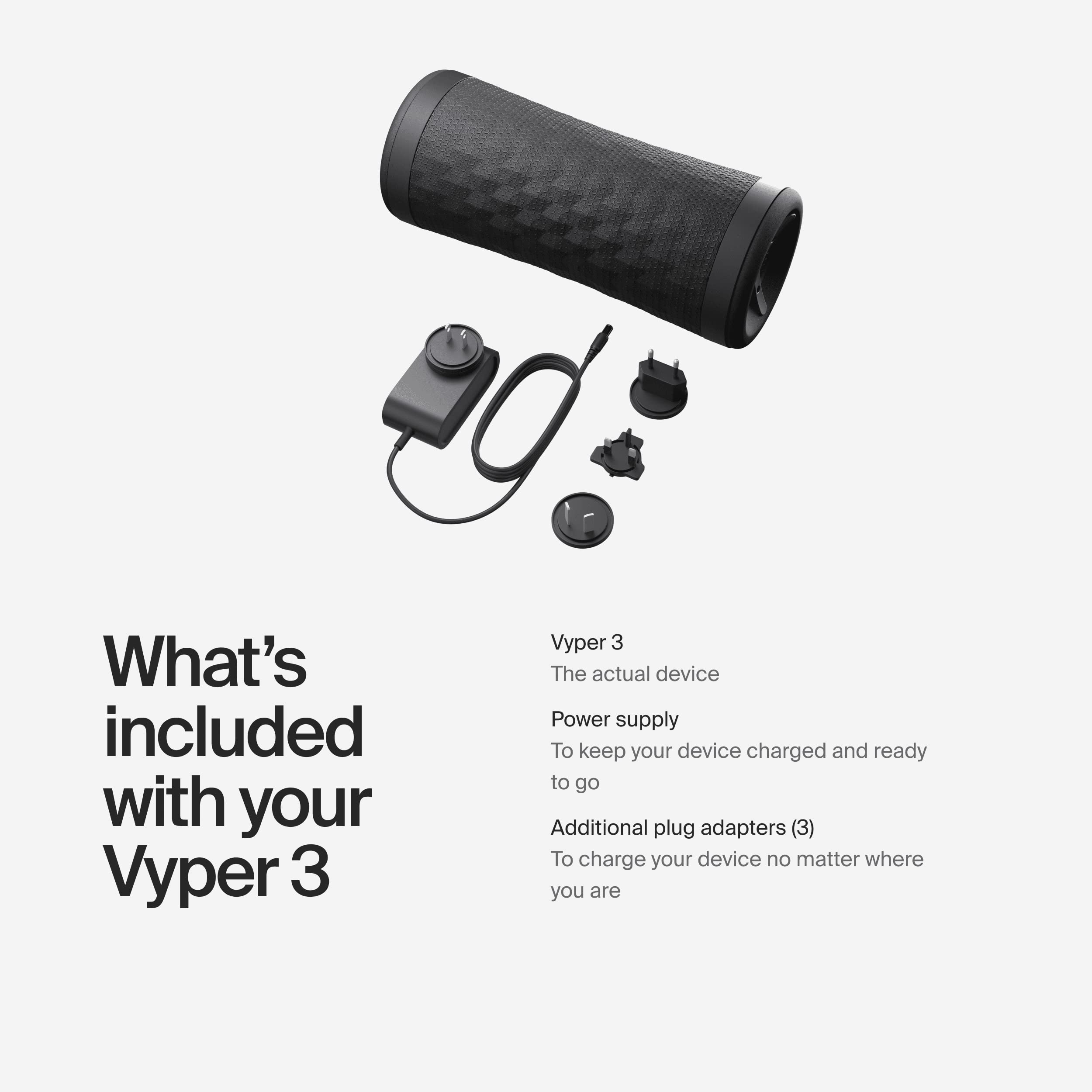 Amazon | Hyperice(ハイパーアイス)公式ストア Vyper 3 バイパー 3