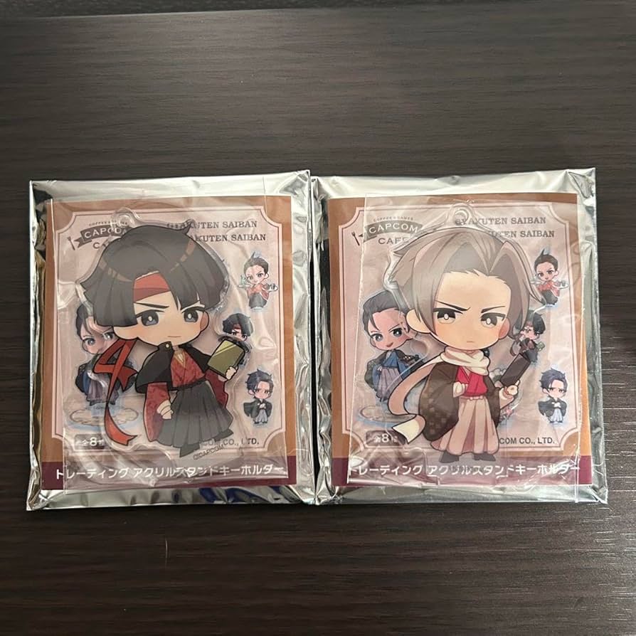 Amazon.co.jp: 亜双義一真+御剣怜侍 アクリルスタンド : おもちゃ