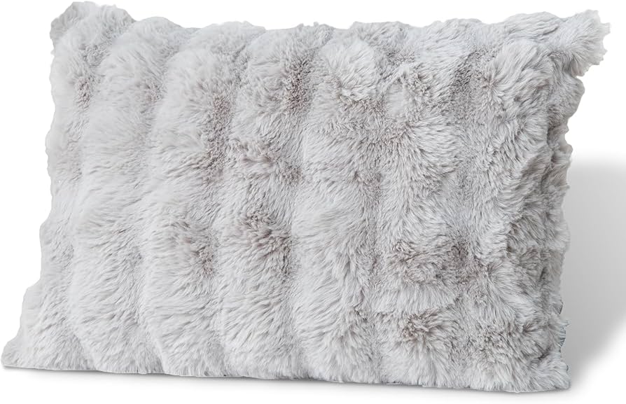 Amazon｜LUXZA 枕カバー ラグザ ラビットファー ピローケース 43×63cm