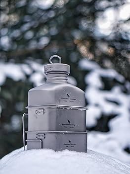 Amazon.co.jp: Boundless Voyage チタン ミリタリーキャンティーン