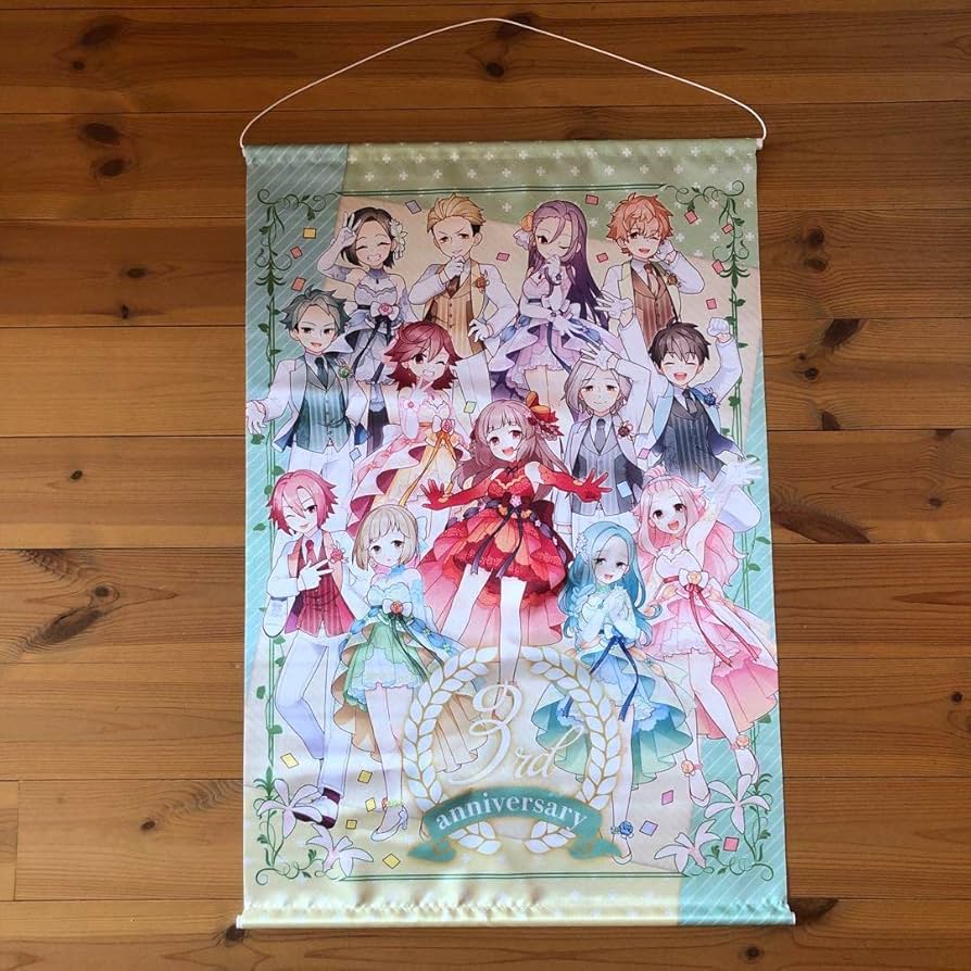 Amazon.co.jp: エトラちゃんは見た!3周年記念 B2タペストリー : おもちゃ