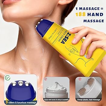 Amazon.com: Z:SEA Neck Firming Cream with Roller, Anti-Aging Neck