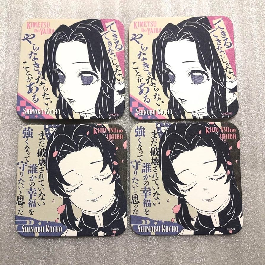 Amazon｜鬼 滅 吾峠呼世晴原画展 アートコースター 胡蝶しのぶ