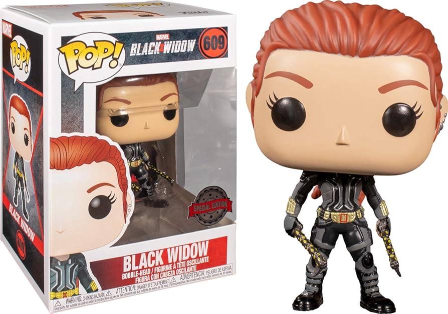 Amazon.com: Pop Funko Marvel Black Widow Special Edition : Toys