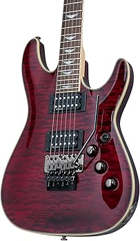 Amazon.com: Schecter Omen Extreme-6 FR Electric Guitar - Black