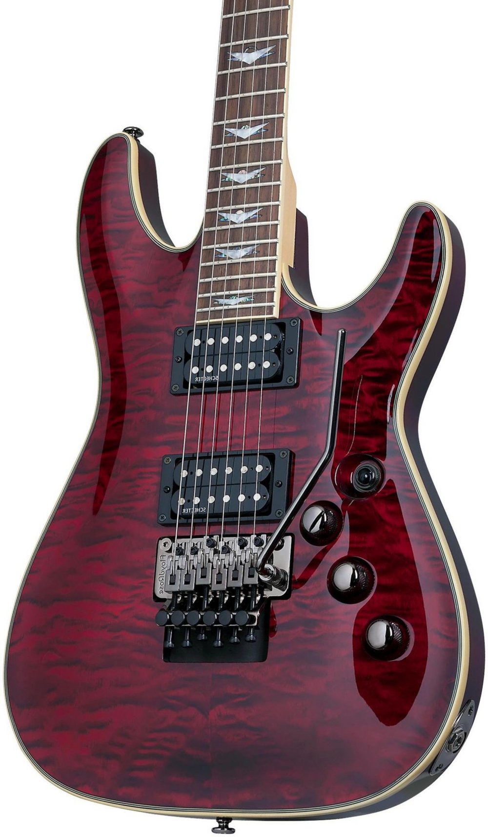 Amazon.com: Schecter Omen Extreme-6 FR Electric Guitar - Black