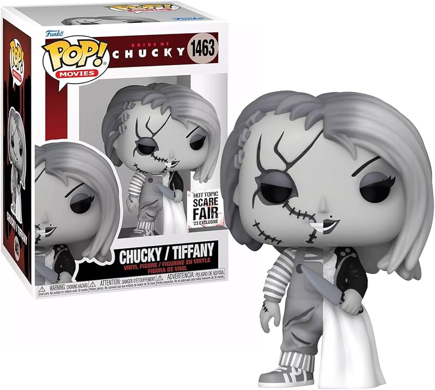 Amazon.com: Funko Bride of Chucky POP! Movies Chucky / Tiffany