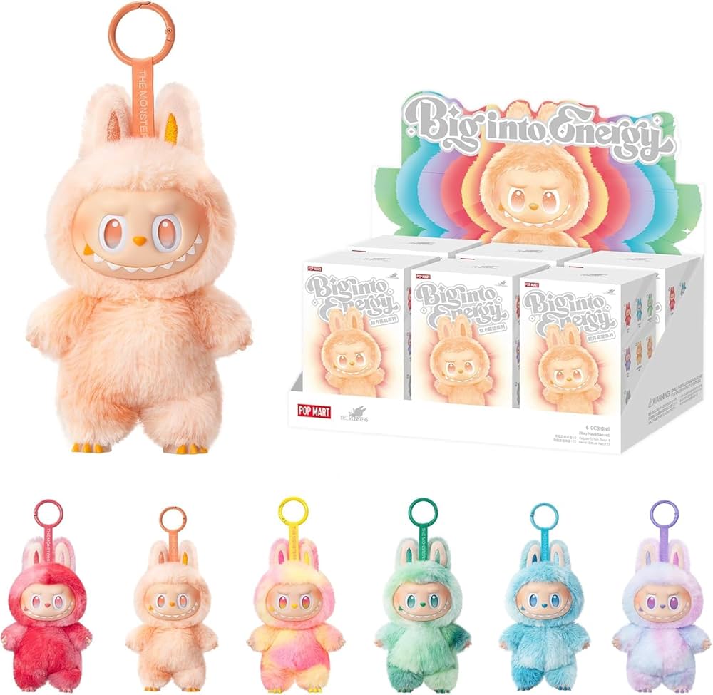 POP MART Labubu The Monsters Big Into Energy Serisi – 6'lı Sürpriz