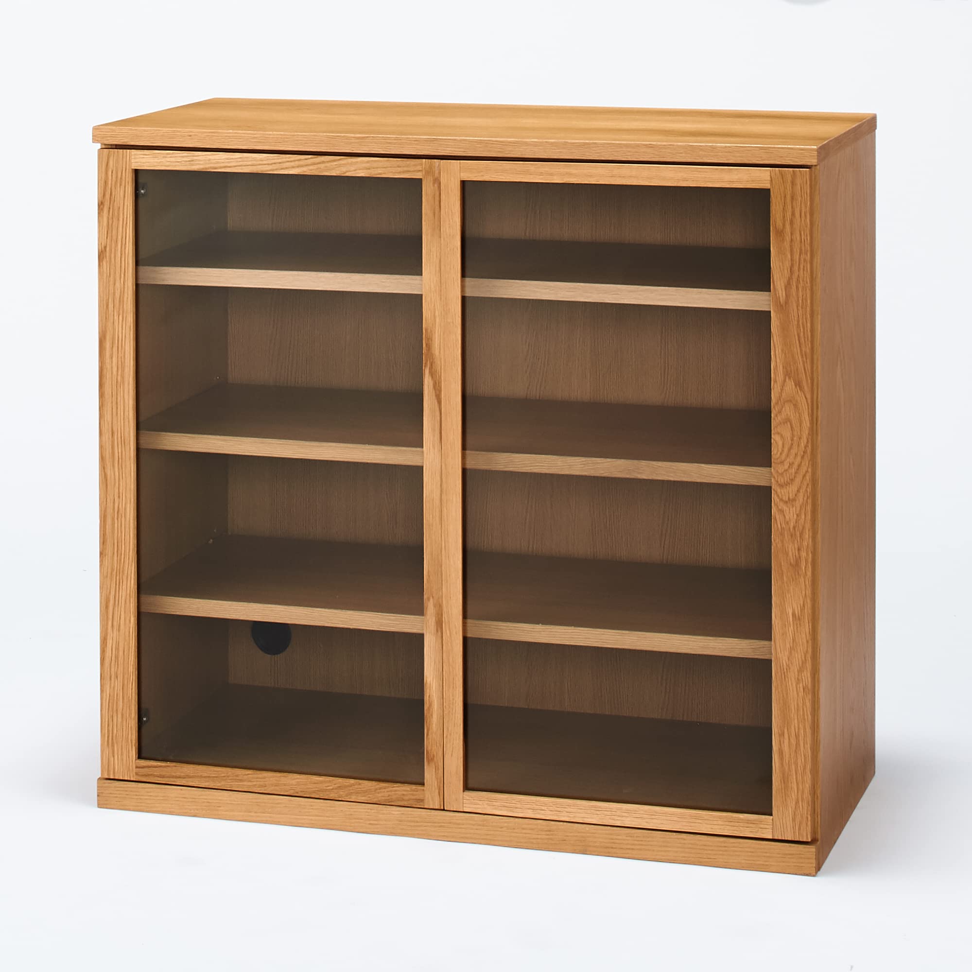 Amazon.co.jp: 無印良品 木製キャビネット 幅88×奥行44×高さ83cm