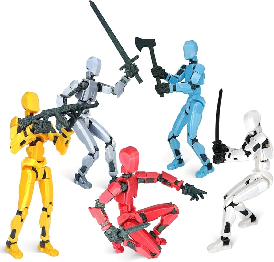 Amazon.co.jp: T13アクションフィギュアセット、タイタン13ロボット