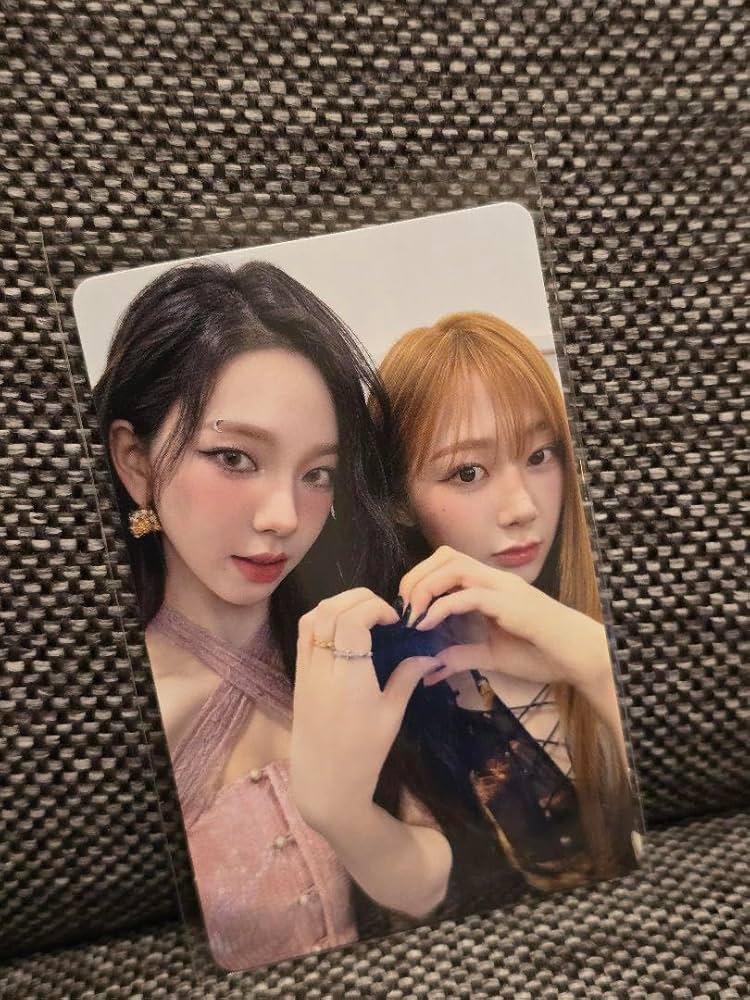 Amazon.co.jp: aespa Drama カリナ ジゼル ユニットトレカ : おもちゃ