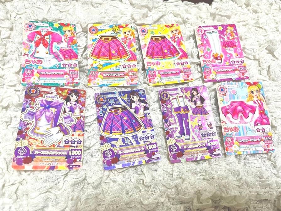 Amazon.co.jp: アイカツカード ピンクトルテコーデ パープルトルテ