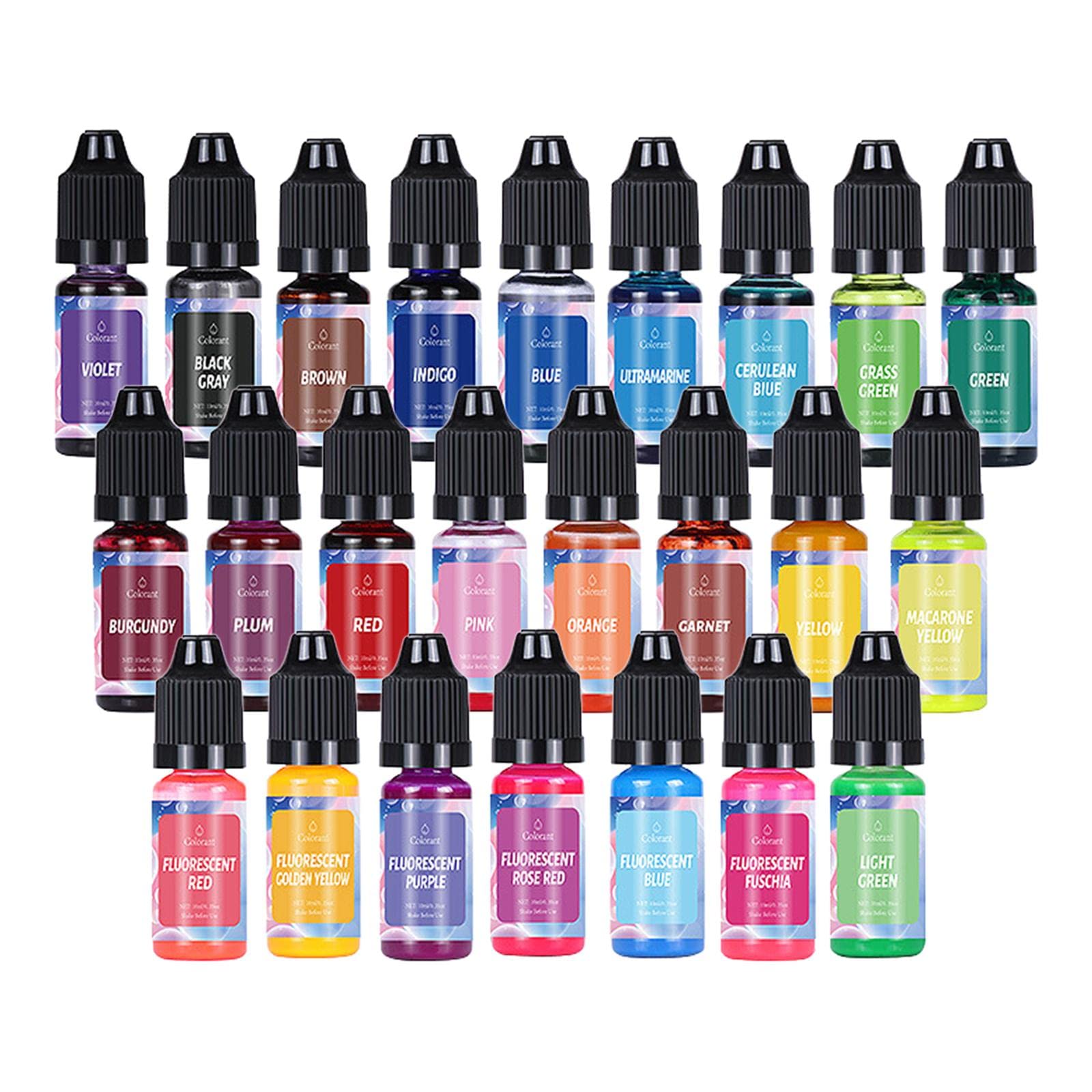 Amazon.co.jp: 24色 キャンドル染料 液体キャンドルメイキング用染料
