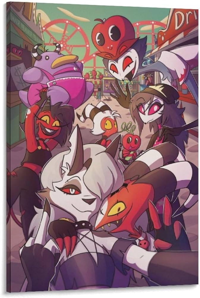 Amazon.co.jp: ヘルヴァボス 映画ポスター 印刷 ポスター キャンバス