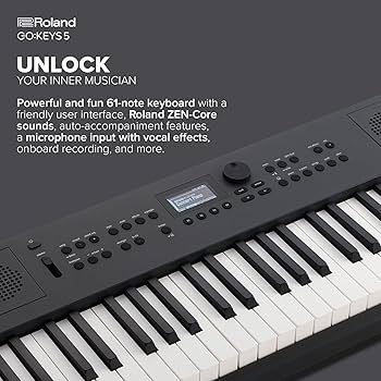 Amazon.com: Roland GO:KEYS 5 Music Creation Keyboard | 61-Note