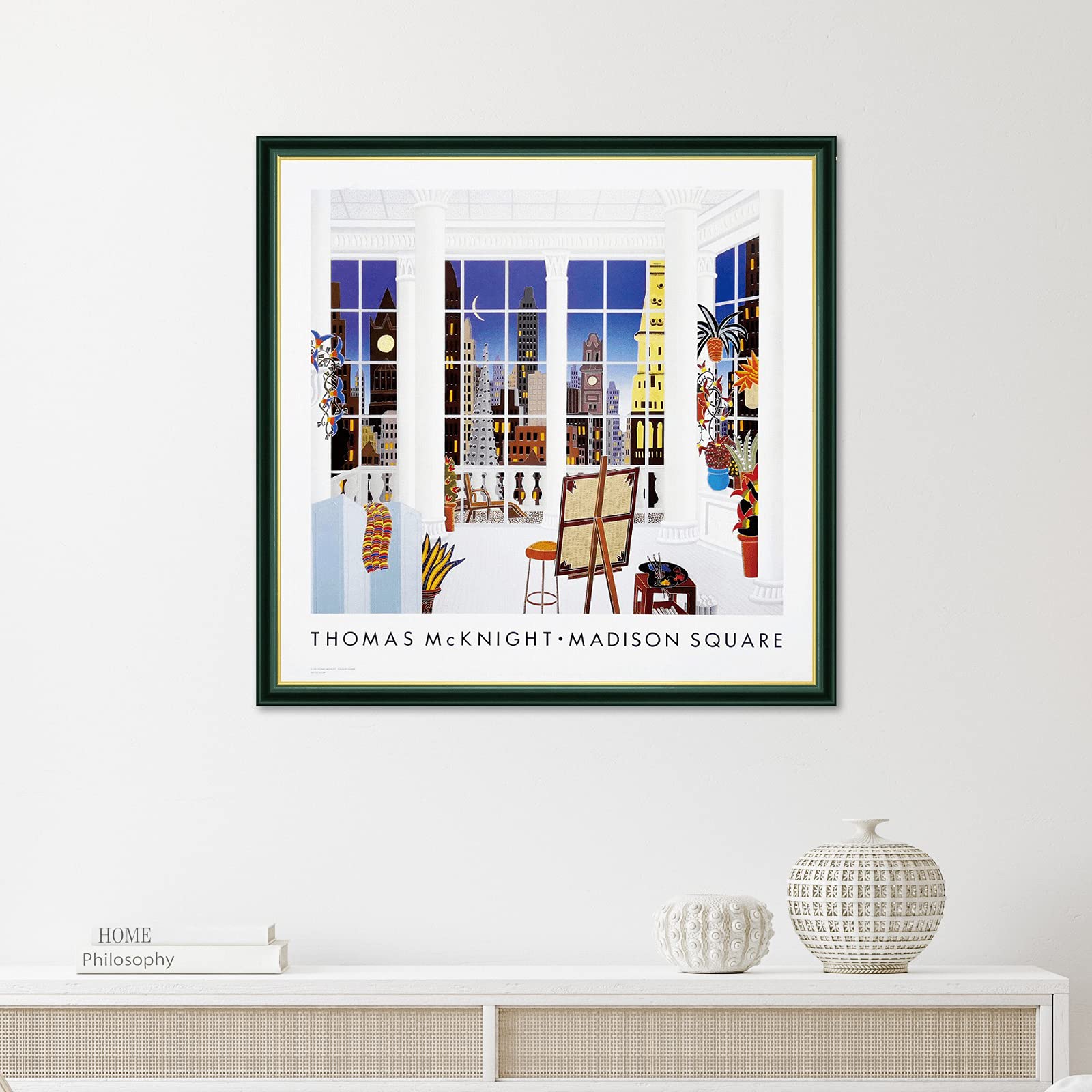 Amazon.co.jp: トーマスマックナイトの絵画 額入りポスター 「MADISON