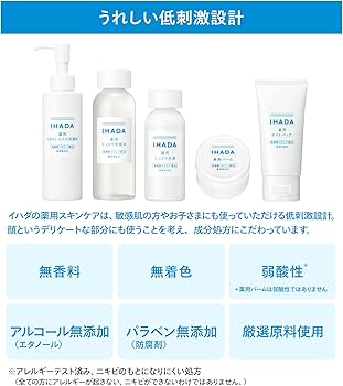 Amazon | イハダ 化粧水 薬用ローション(とてもしっとり) 肌荒れ 混合