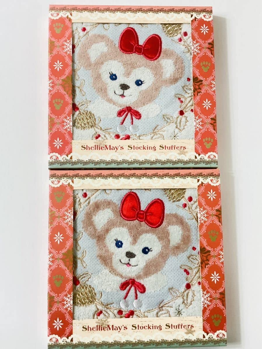 Amazon.co.jp: TDS ダッフィー Xmas シェリーメイ 箱入 ミニタオル