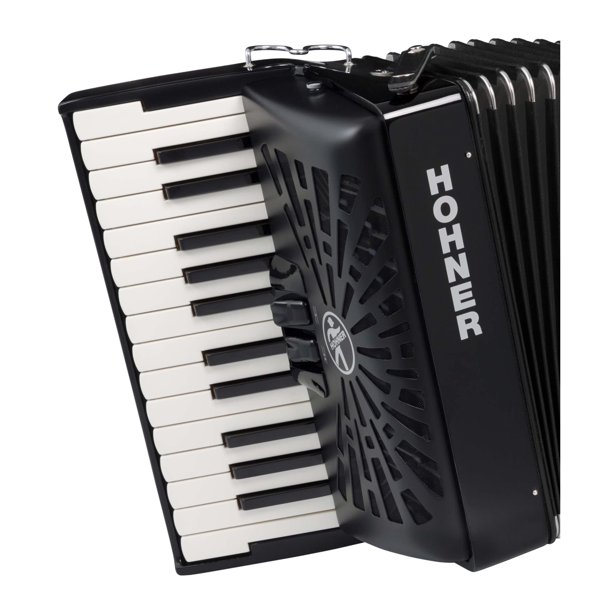 Amazon.com: Hohner Bravo II 48 Chromatic Piano Key Accordion
